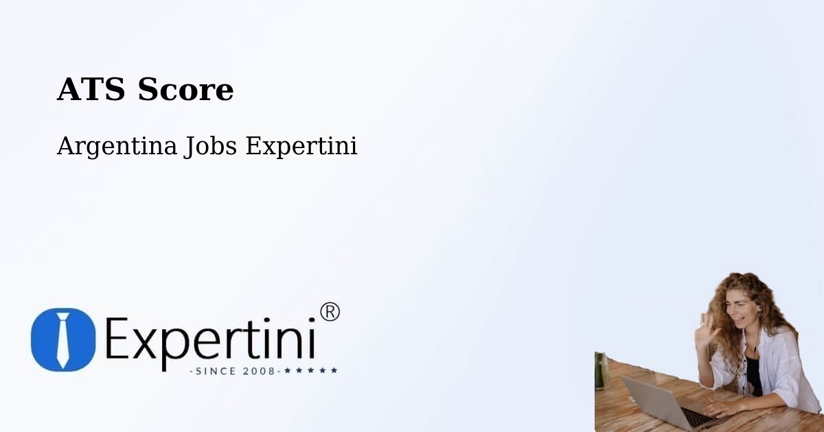 Resume ATS Score & Job Description Match Tool – Arias - Argentina Jobs Expertini
