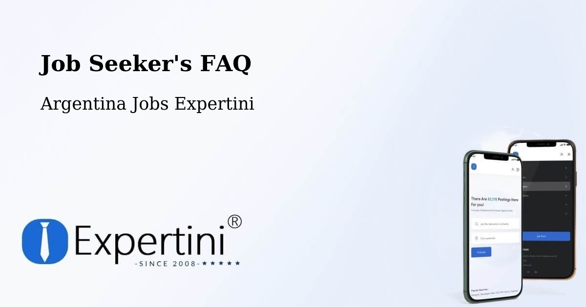 Job Seeker FAQ – Arias - Argentina Jobs Expertini