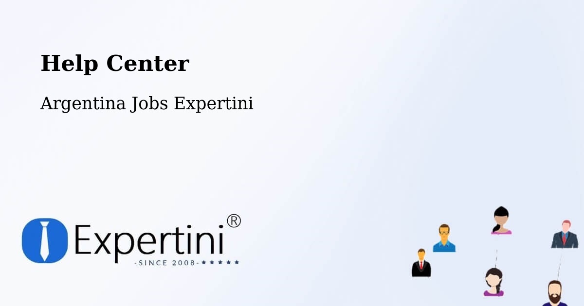 Help Center – Arias - Argentina Jobs Expertini