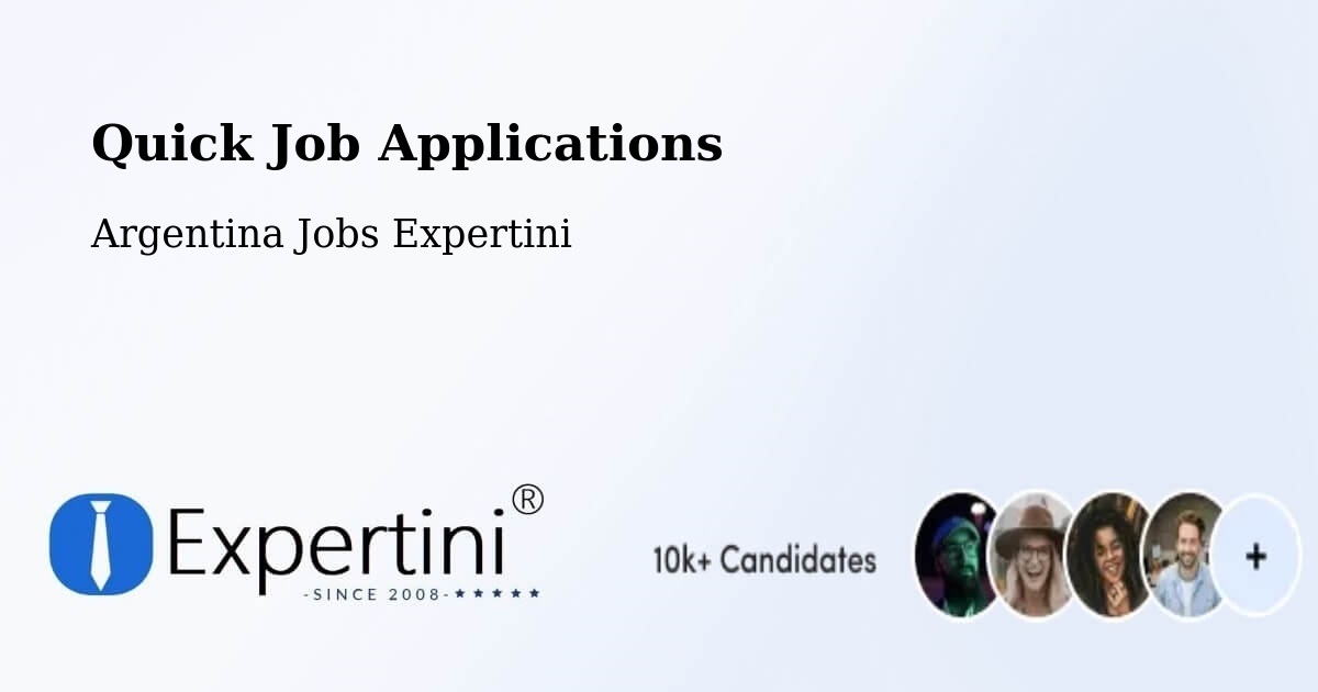 Quick Apply Feature – Arias - Argentina Jobs Expertini